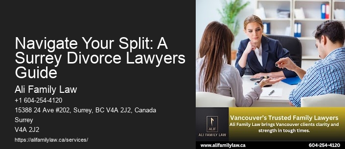 Navigate Your Split: A Surrey Divorce Lawyers Guide