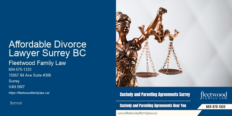 Affordable Divorce Lawyer Surrey BC BC Legal Separation Lawyer