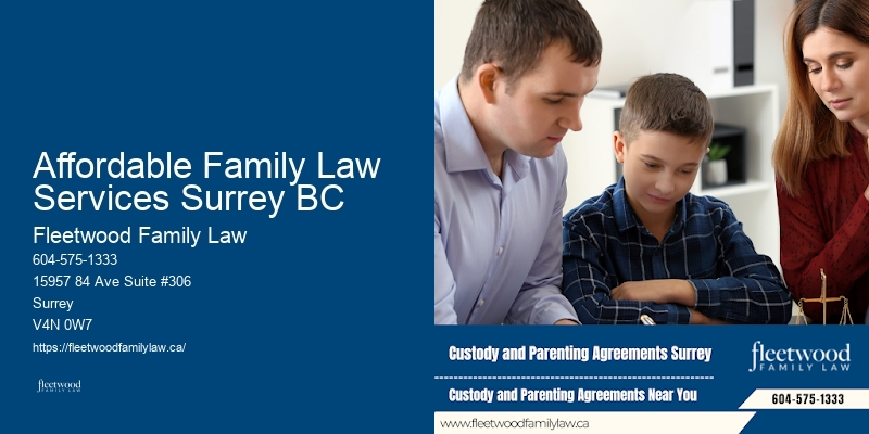 Affordable Family Law Services Surrey BC Family Lawyer Specializing in Separation