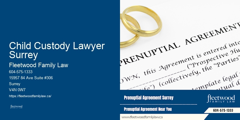Divorce Legal Assistance Child Custody Lawyer Surrey BC
