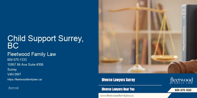 Child Support Surrey, BC