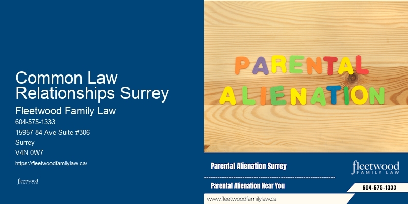 Family Law Legal Services Common Law Relationships Surrey BC