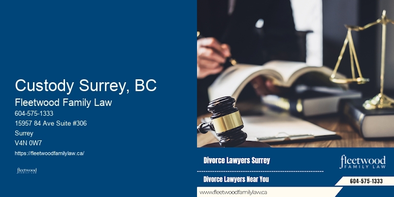 Custody Surrey, BC BC Post-Divorce Modifications