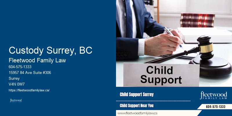 Custody Surrey, BC BC Family Law Advice
