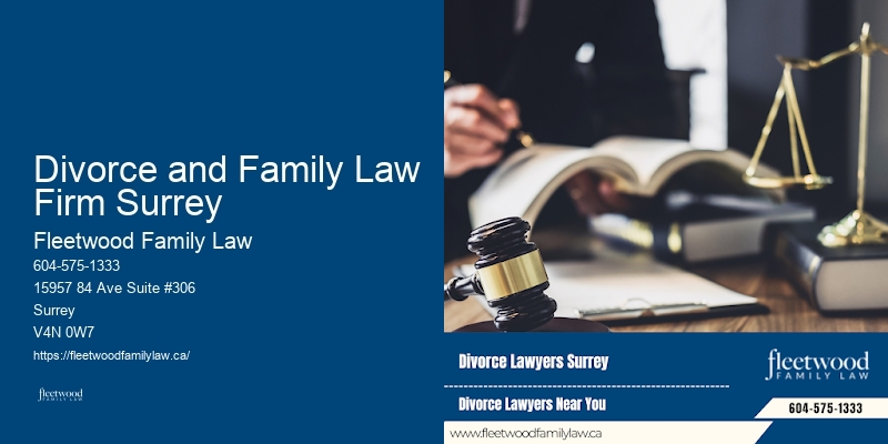 Divorce and Family Law Firm Surrey Family Law Services