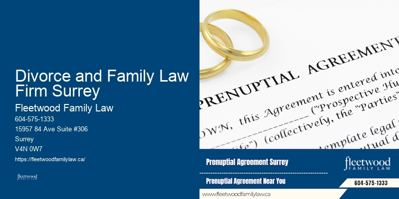 Family Law Support Divorce and Family Law Firm Surrey, BC
