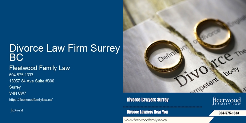 Guardianship and Family Law Divorce Law Firm Surrey BC BC