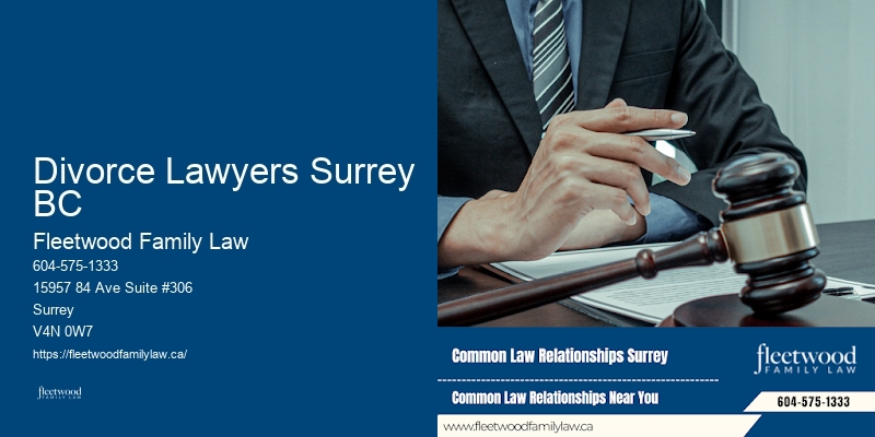 Separation Agreements Divorce Lawyers Surrey BC