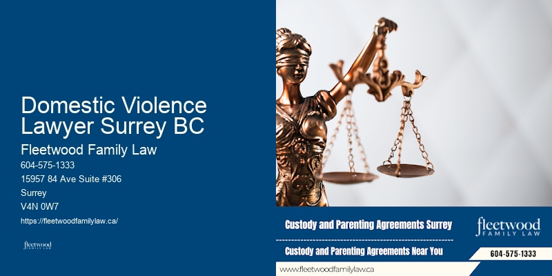 Domestic Violence Lawyer Surrey BC Family Law Specialists