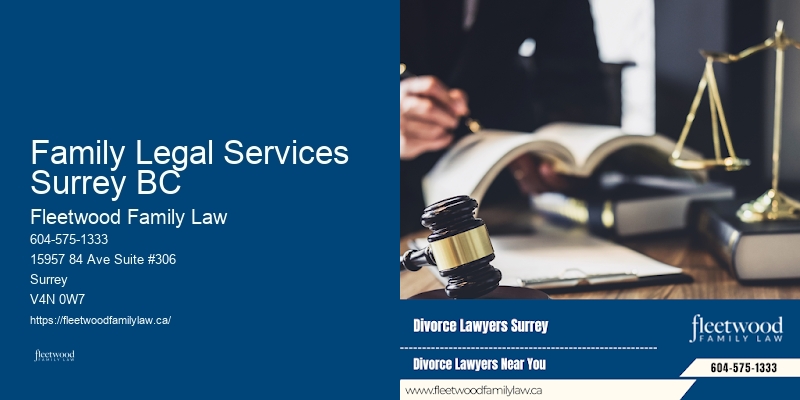 Family Legal Services Surrey BC Guardianship Attorney