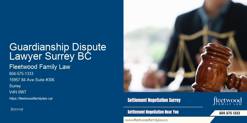 High-Conflict Child Custody Lawyer Guardianship Dispute Lawyer Surrey BC