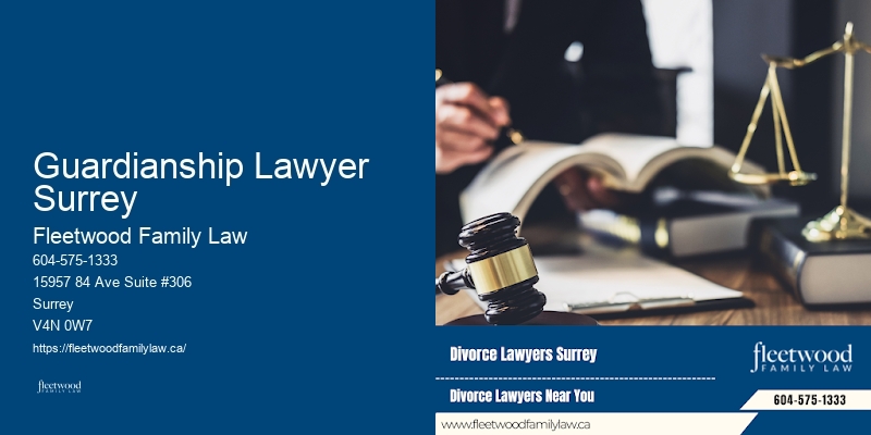 Guardianship Lawyer Surrey Family Law Resolution