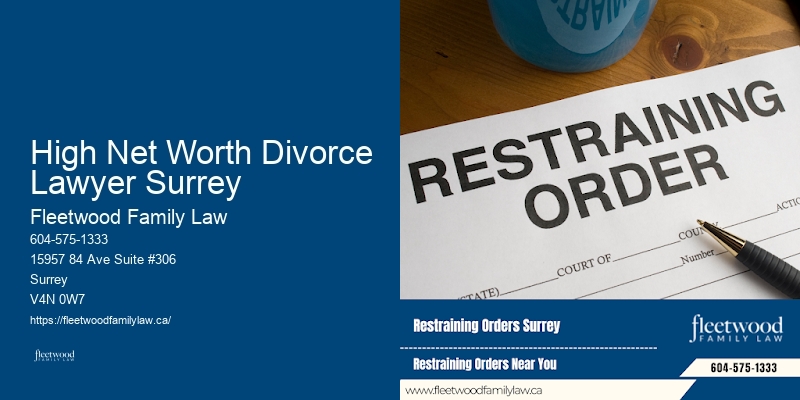 High Net Worth Divorce Lawyer Surrey BC Divorce Settlement Lawyer