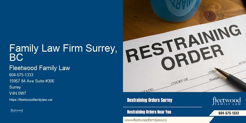 Family Law Firm Surrey, BC Family Lawyer Services