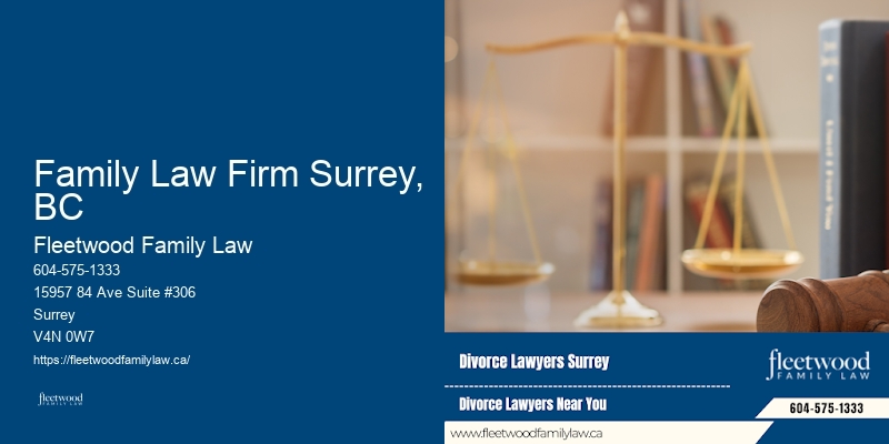 Family Law Firm Surrey, BC