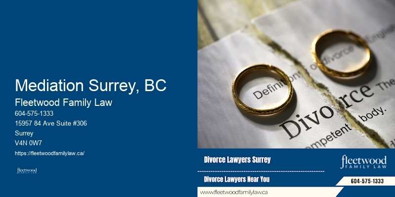 Best Divorce Lawyer Mediation Surrey, BC BC