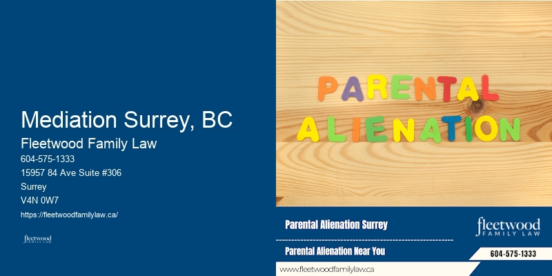 Mediation Surrey, BC Divorce Mediation Expert
