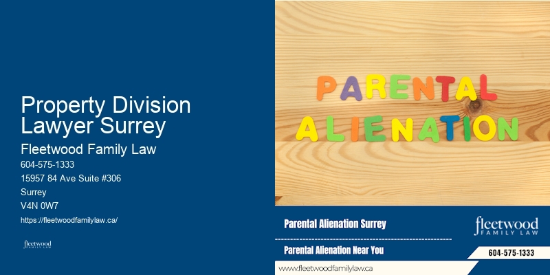 Property Division Lawyer Surrey Family Law Services