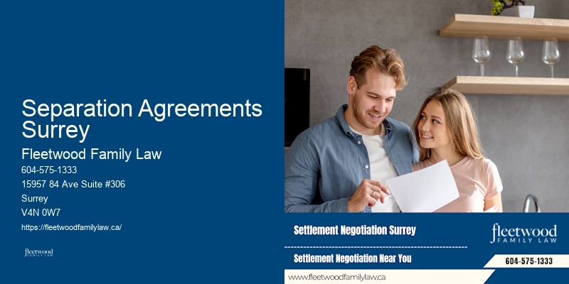 Divorce and Family Mediation Services Separation Agreements Surrey