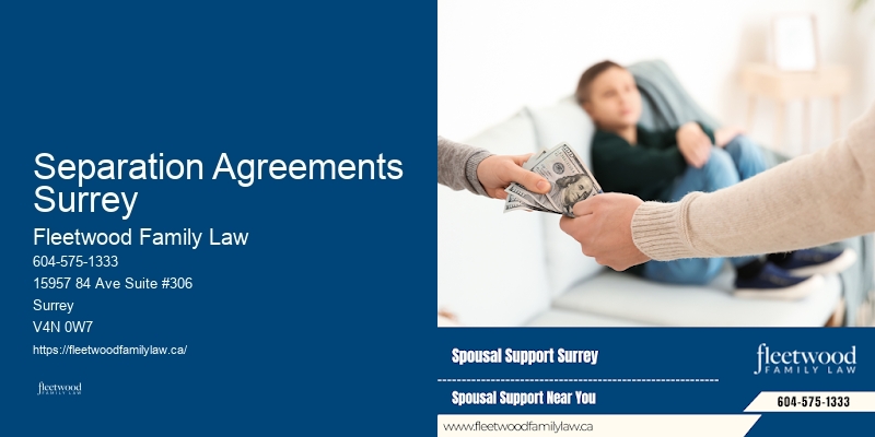 Spousal Support Lawyer Near Me Separation Agreements Surrey