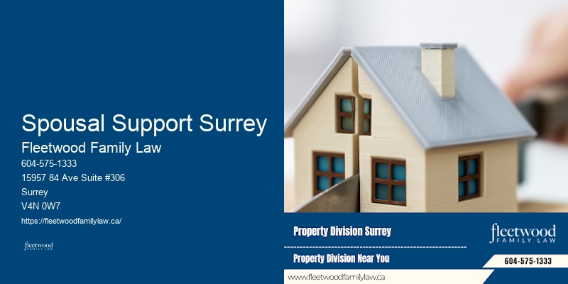 Spousal Support Surrey Divorce Mediation Services