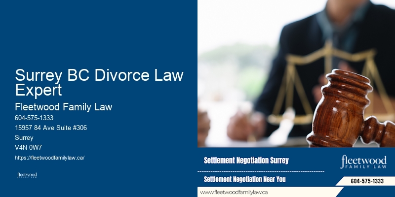 Divorce and Child Custody Lawyer Surrey BC Divorce Law Expert