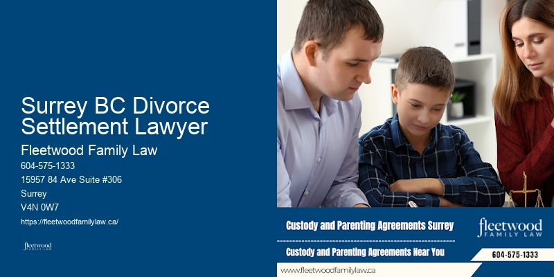 Spousal Support Lawyer in Surrey BC Divorce Settlement Lawyer