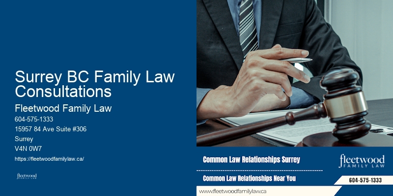 Surrey BC Family Law Consultations Spousal Support Attorney
