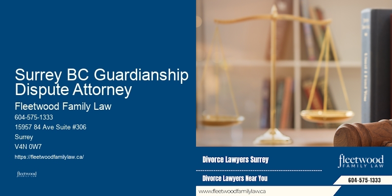 Surrey BC Guardianship Dispute Attorney
