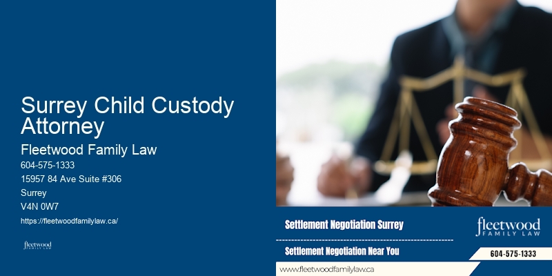 Property Division Lawyer Surrey Child Custody Attorney