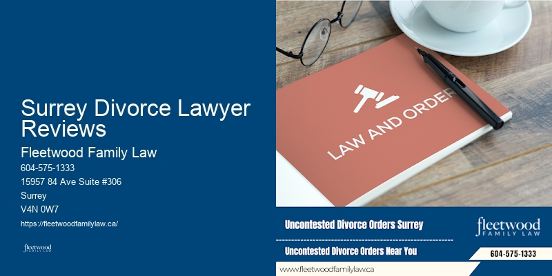 Surrey Divorce Lawyer Reviews Spousal Maintenance Attorney