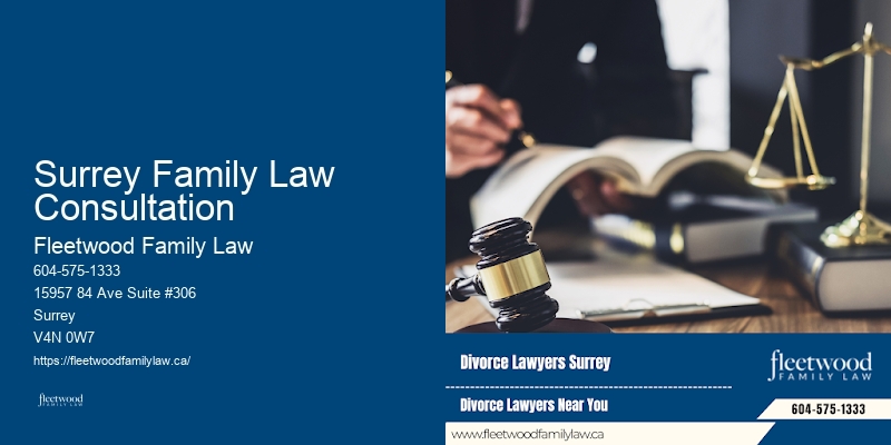 Surrey Family Law Consultation Property Settlement Lawyer