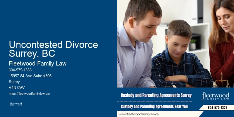 Divorce and Family Lawyer Uncontested Divorce Surrey, BC, BC