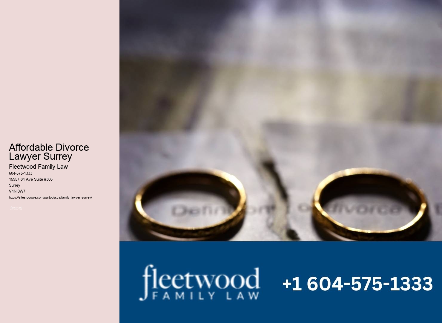 Child custody lawyer in Surrey