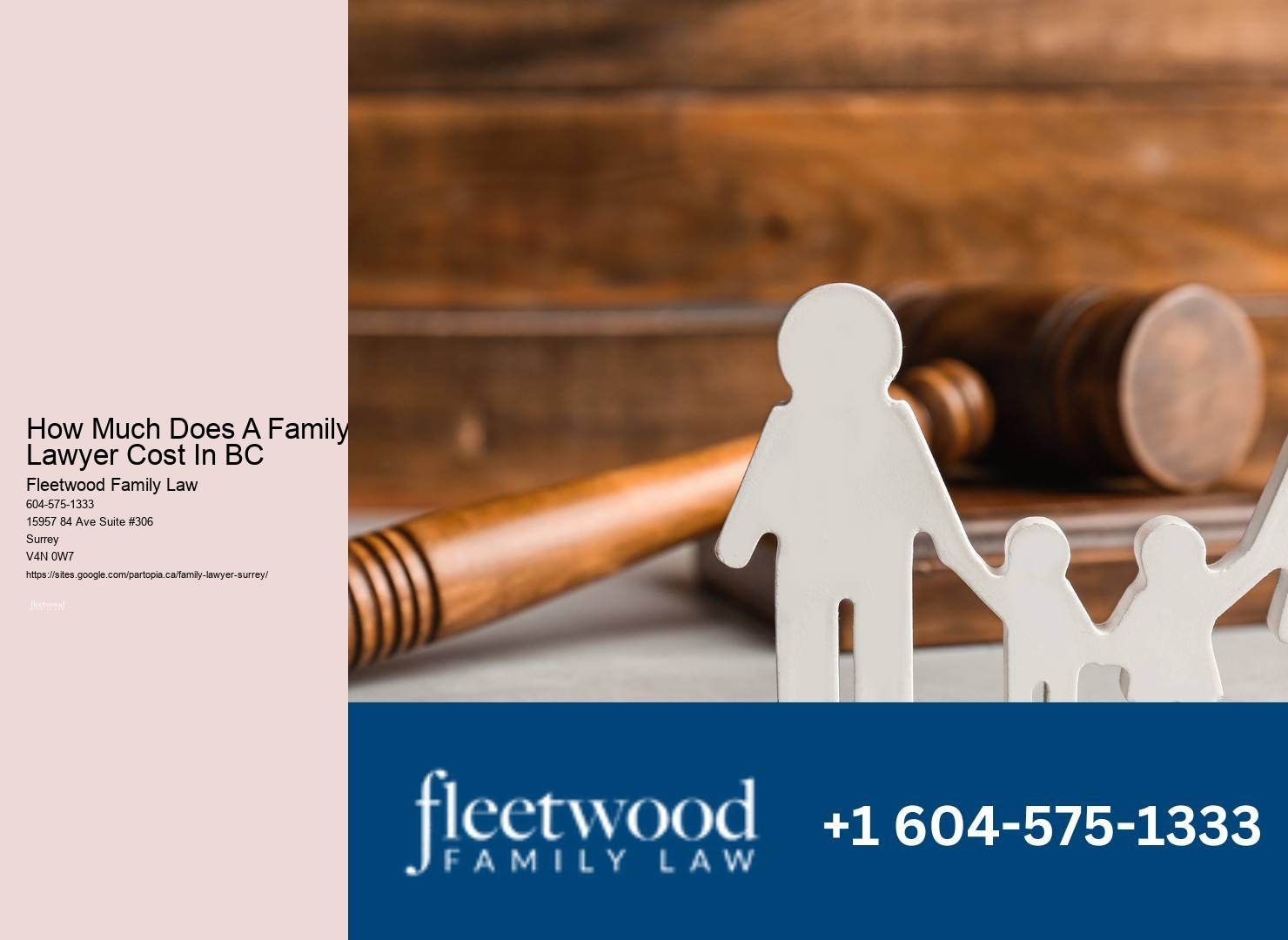 Family law consultation Surrey BC