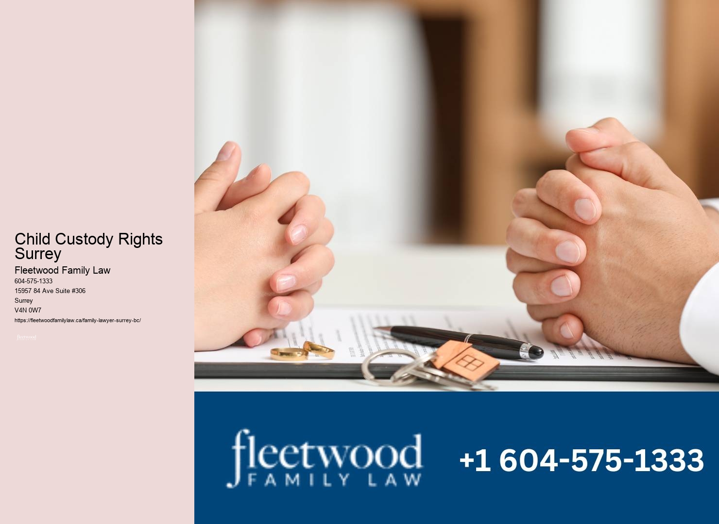 Child Custody Rights Surrey Divorce Law Specialists