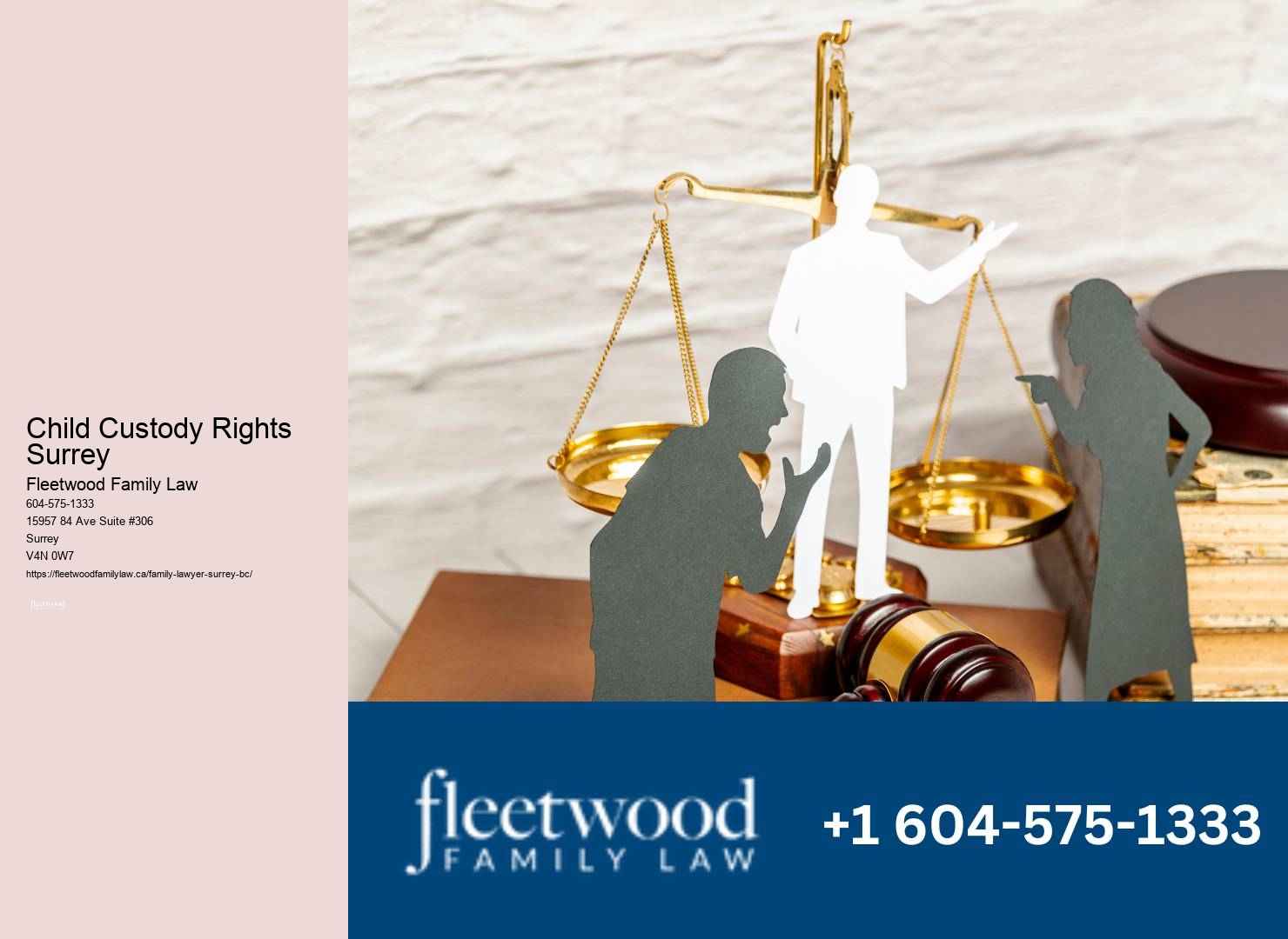 Child Custody Rights Surrey Family Law Advice Phone