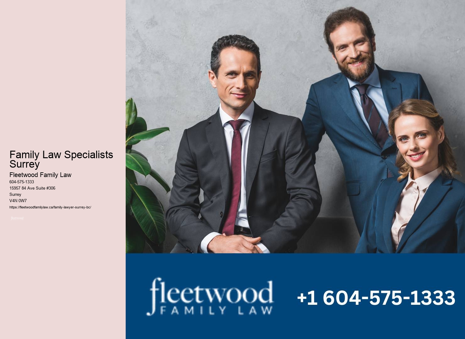 Family Law Specialists Surrey Restraining Order Lawyer