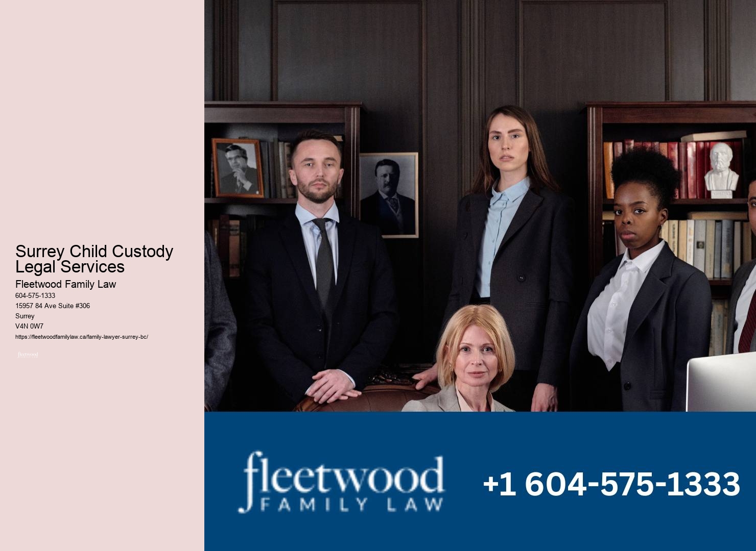 Surrey Child Custody Legal Services Prenuptial Lawyers
