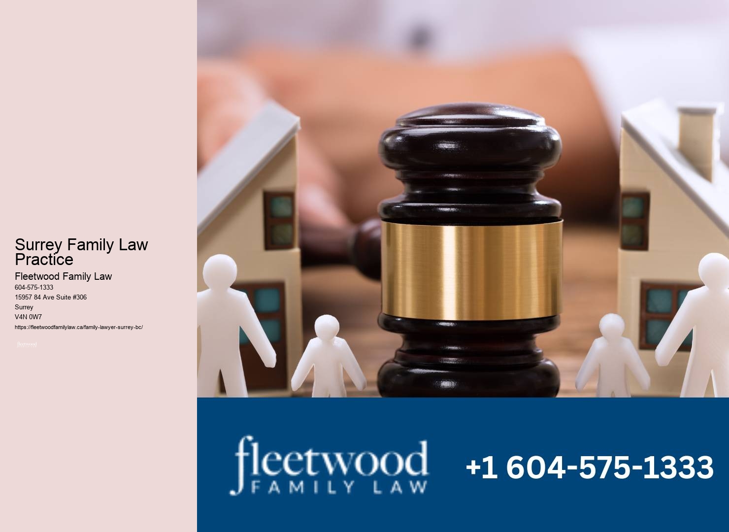 Surrey Family Law Practice Child Custody Advice Center
