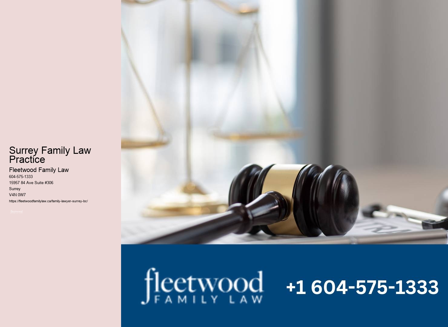 Affordable Surrey Family Law Practice Family Law Consultation