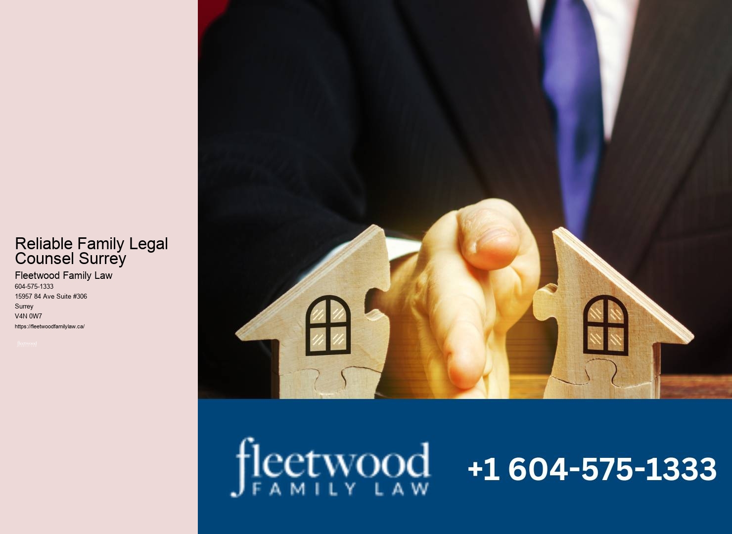 Reliable Family Legal Counsel Surrey Family Solicitor