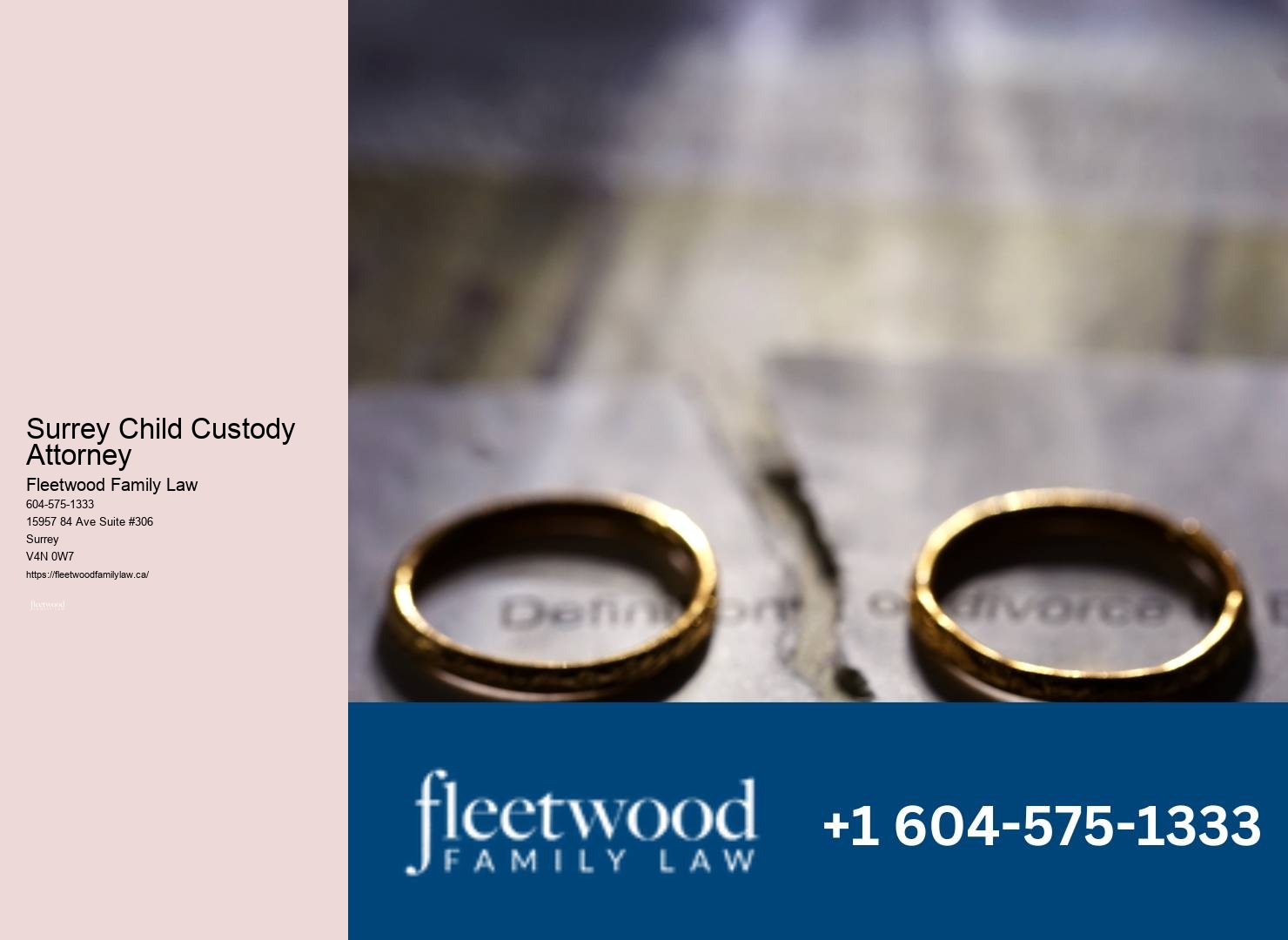 Surrey Child Custody Attorney Family Law Solutions Consultancy