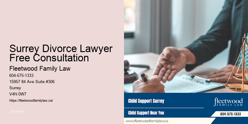 Surrey Divorce Lawyer Free Consultation