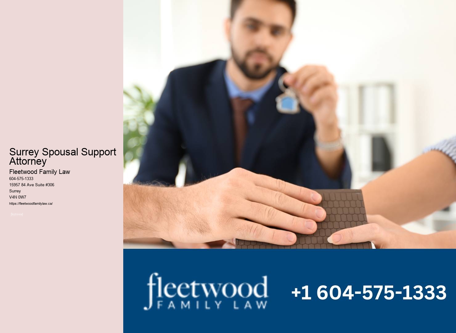 Surrey Spousal Support Attorney Family Law Legal Assistance