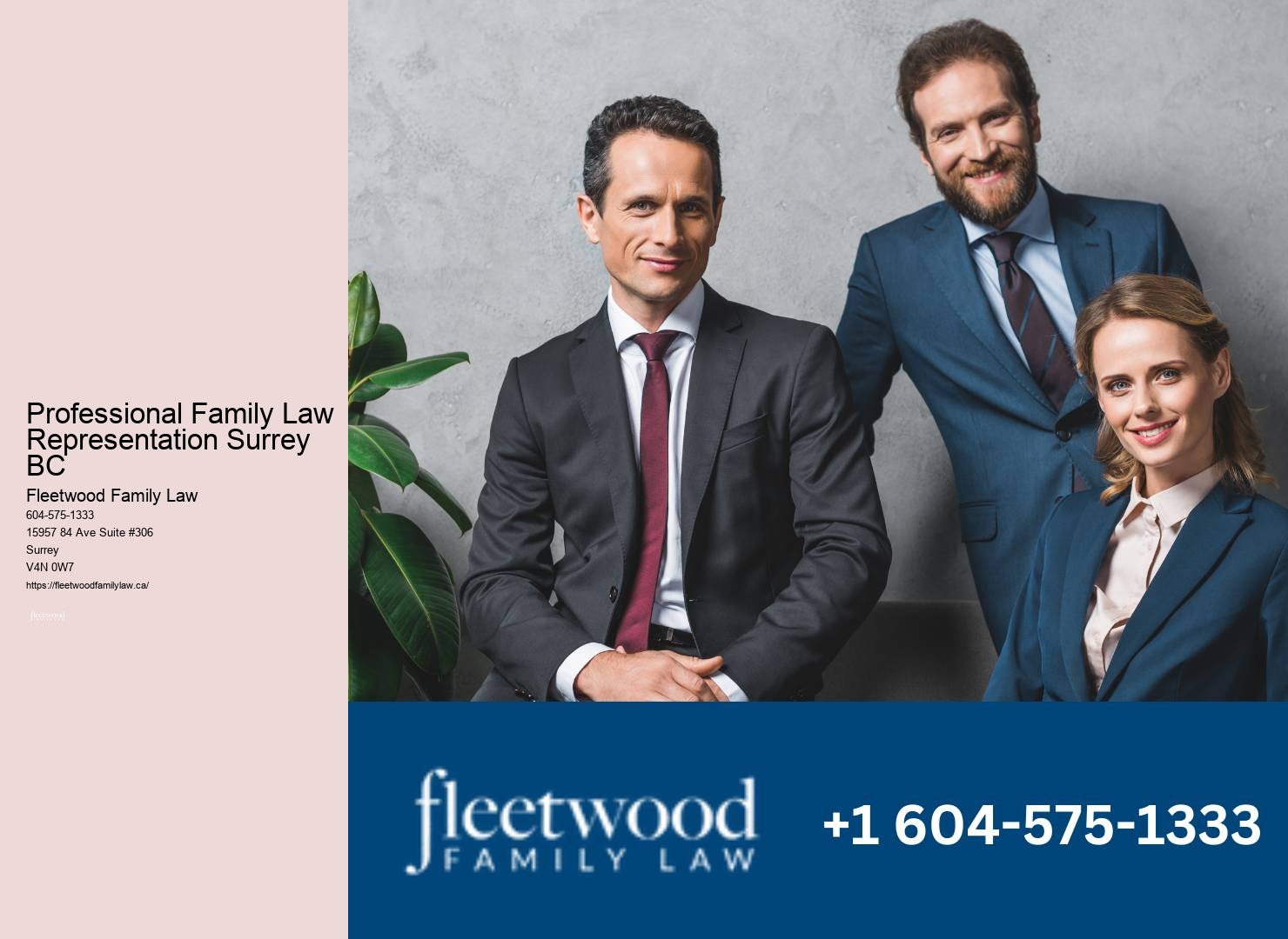 Respected Surrey Spousal Support Consultancy