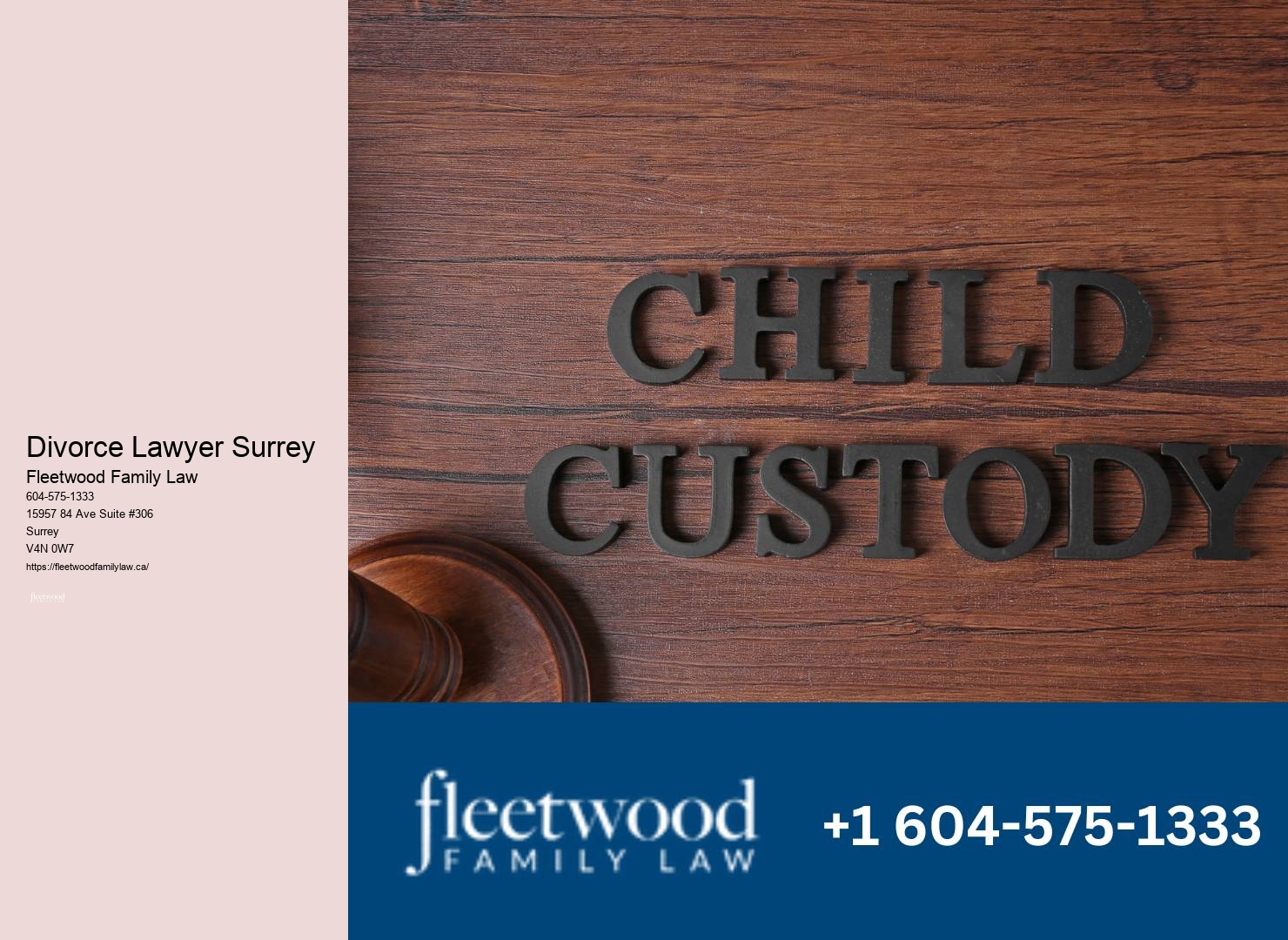 Family law paralegal Divorce Lawyer Surrey