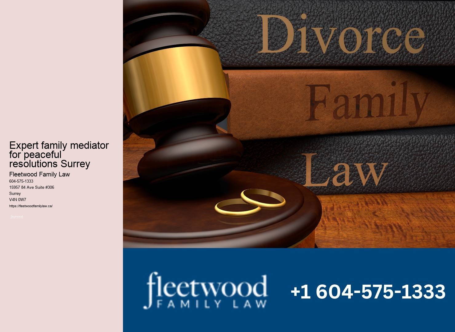 Family Law Experts Expert family mediator for peaceful resolutions Surrey