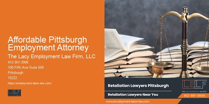 Lawyer for Employment Conflict Resolution in Affordable Pittsburgh Employment Attorney