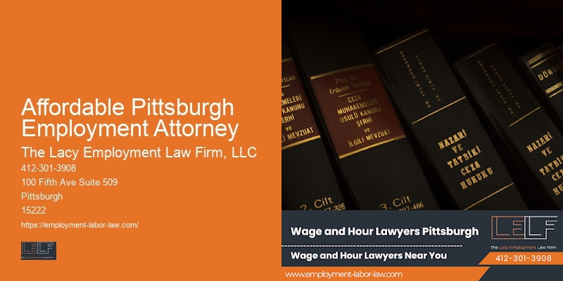 Sexual harassment lawyer Affordable Pittsburgh Employment Attorney PA